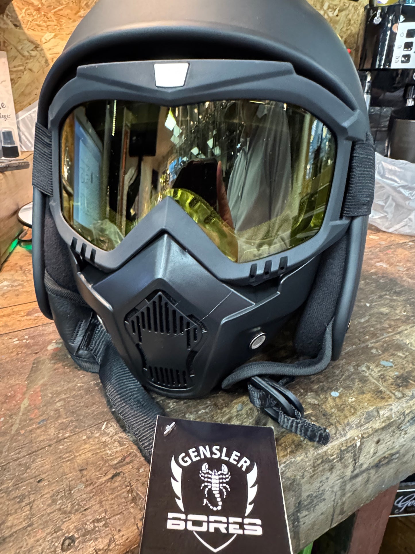 Bores-Vollmaske für Gensler Helme