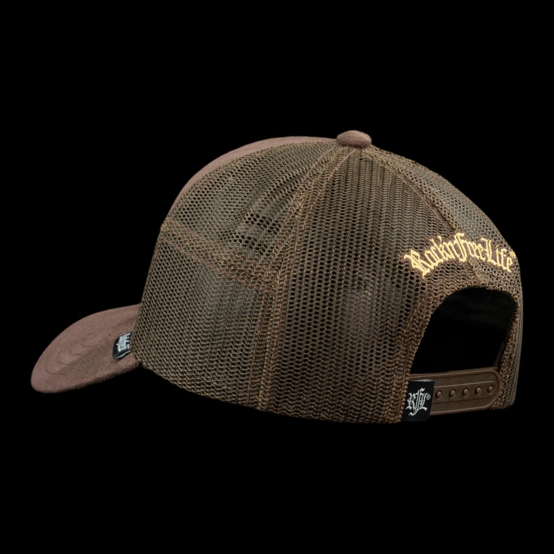 Trucker Cap N°223 NOBILITY – Rückansicht mit Mesh und Snapback