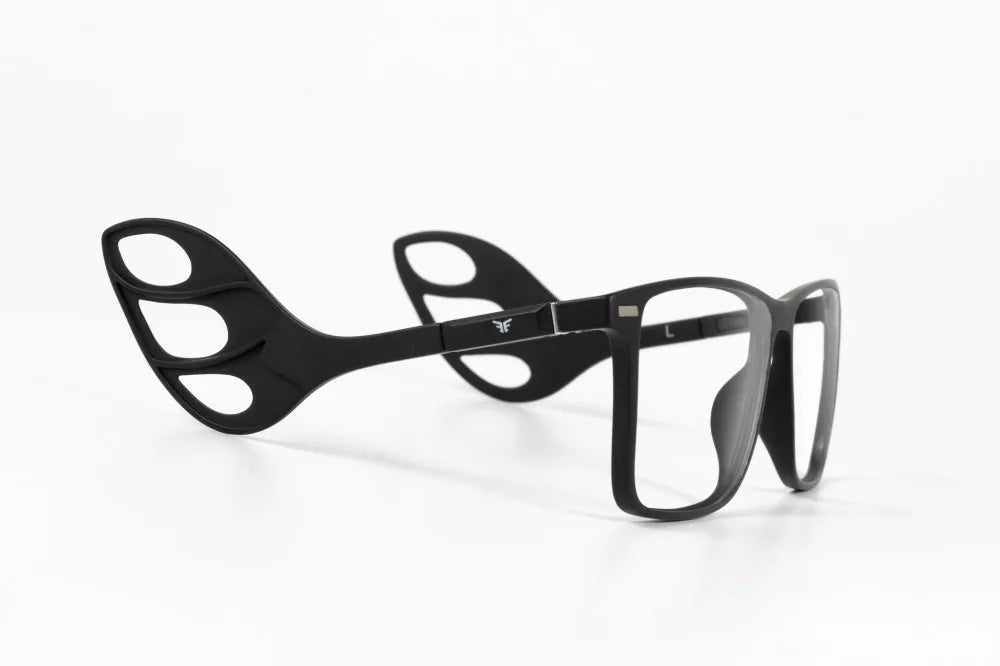 MOTOEYE H0001-C1 Motorradbrille Schwarz
