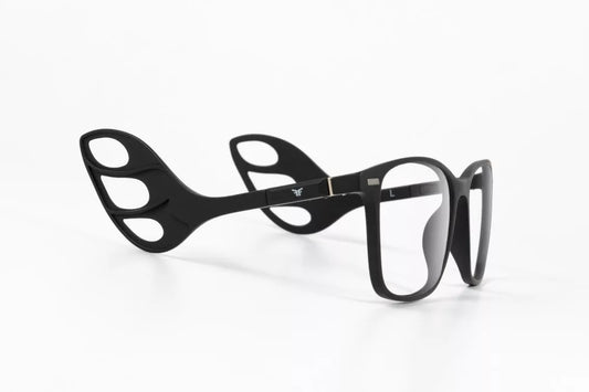 MOTOEYE H0002-C1 Motorradbrille Schwarz