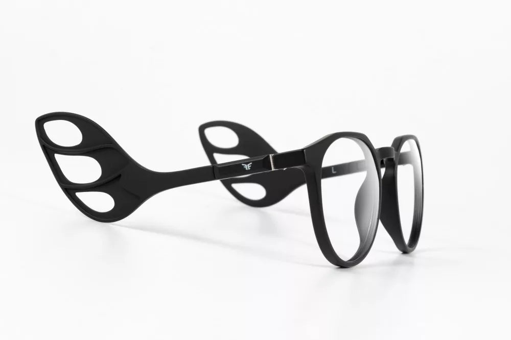 MOTOEYE H0004-C1 Motorradbrille Schwarz