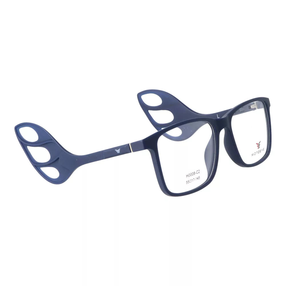 MOTOEYE H0008-C2 Motorradbrille Blau