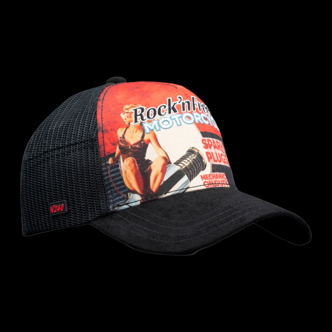 Trucker Cap N°240 SPARK PLUGS – Seitenansicht
